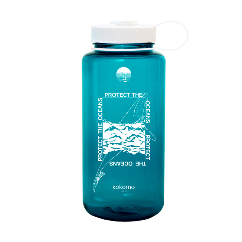 Protect the Oceans Water Bottle